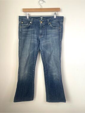 7 For All Mankind Light Blue Denim Jeans with Branded Waistband size 31